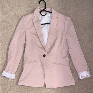 H&M light pink women’s blazer